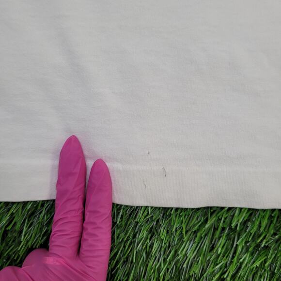 Vintage 90s Safari Elephant Shirt Womens Medium 19x25 Wildlife - Picture 4 of 16